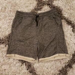Mens XL Gray string tie shorts.